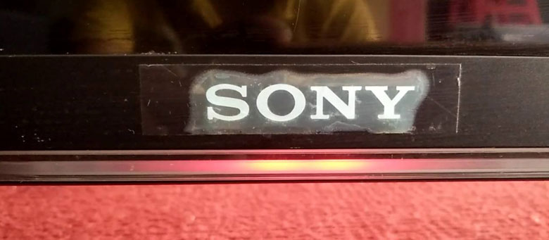 tivi Sony đỏ nháy 6 nhịp