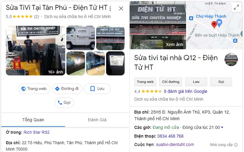 Sửa chữa tivi tại TPHCM - Điện Tử HT_NK