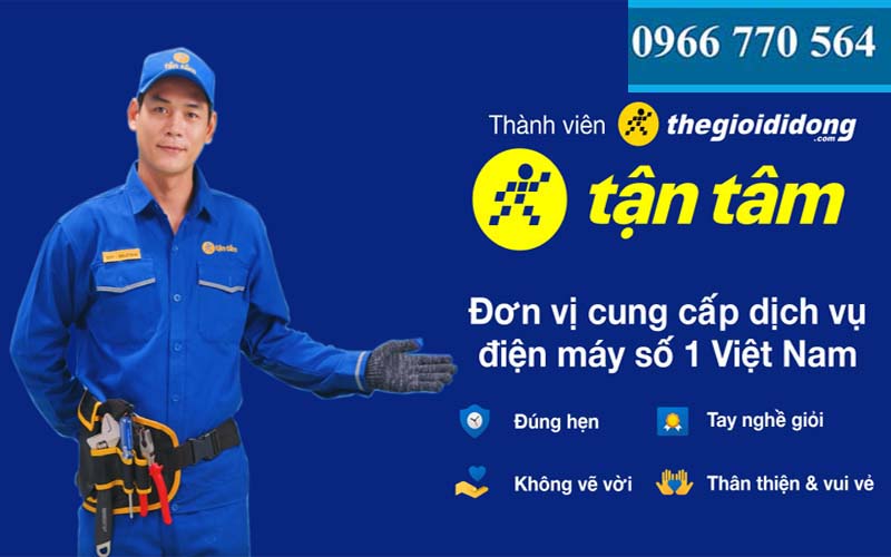 Dịch vụ Tận Tâm - Điện Máy Xanh