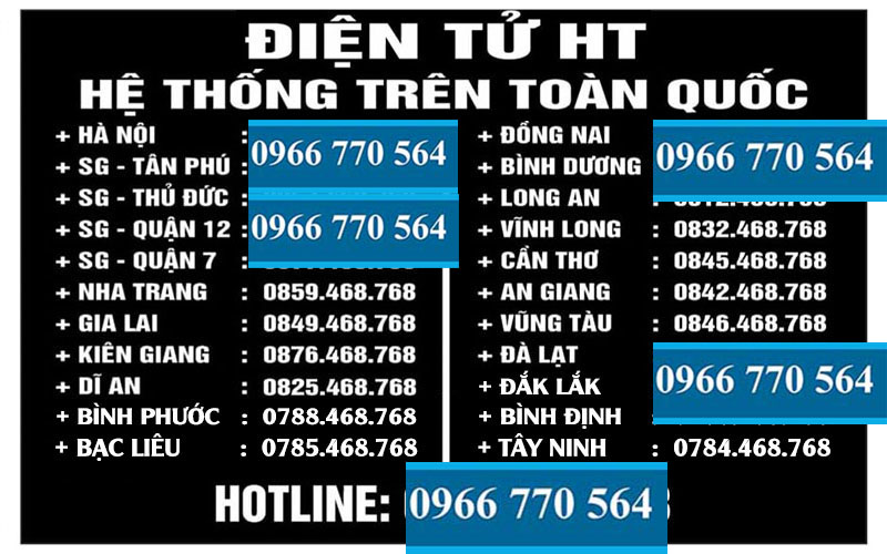 Hệ Thống Điện Tử HT_NK - Hotline: 0966770564 hoặc 0966770564