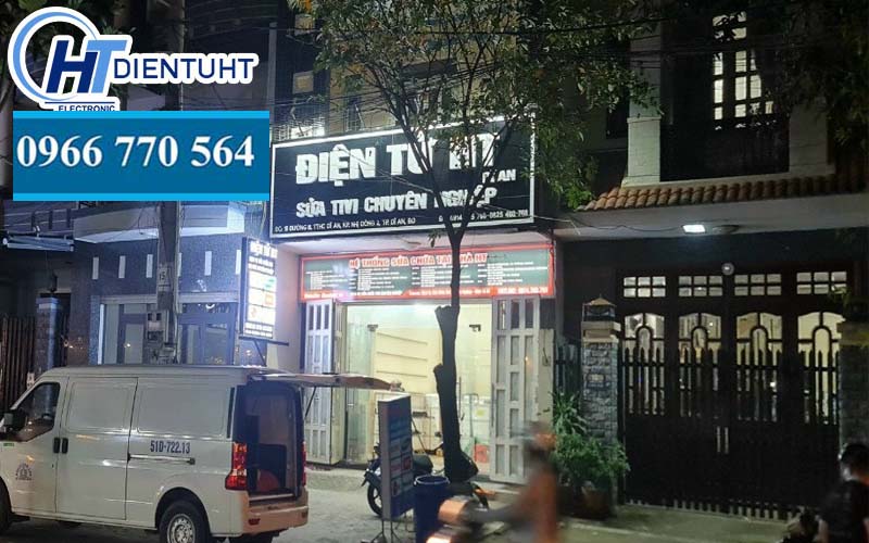 Sửa tivi LG - sửa tivi sony chớp đèn đỏ tại Tân Uyên Bình Dương - Điện Tử HT_NK