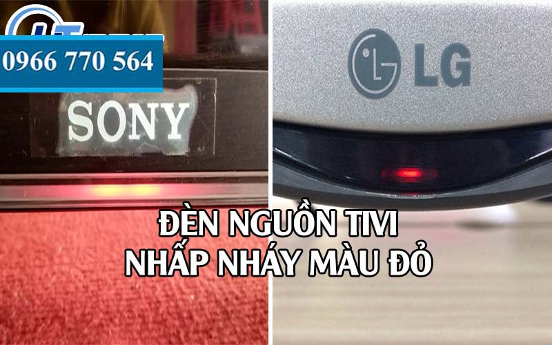 Sửa tivi LG - sửa tivi sony chớp đèn đỏ tại Tân Uyên Bình Dương - Điện Tử HT_NK