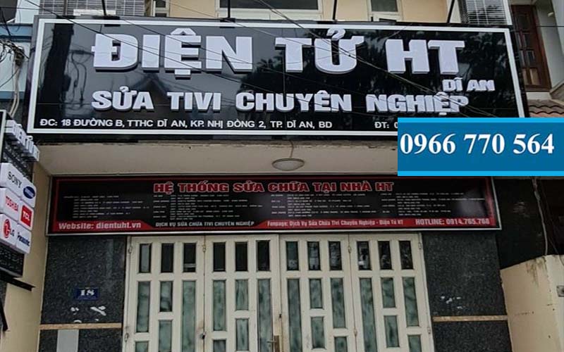Sửa tivi Bến Cát Bình Dương - Điện Tử HT_NK