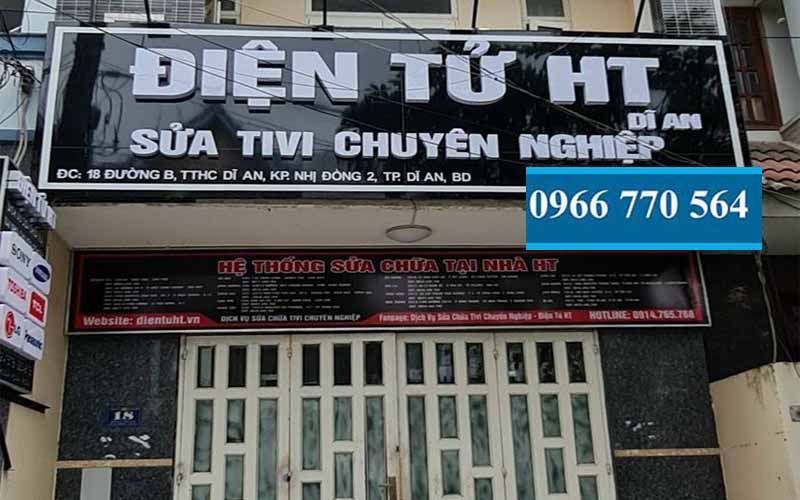 Sửa tivi tại Bình Dương - Điện Tử HT_NK