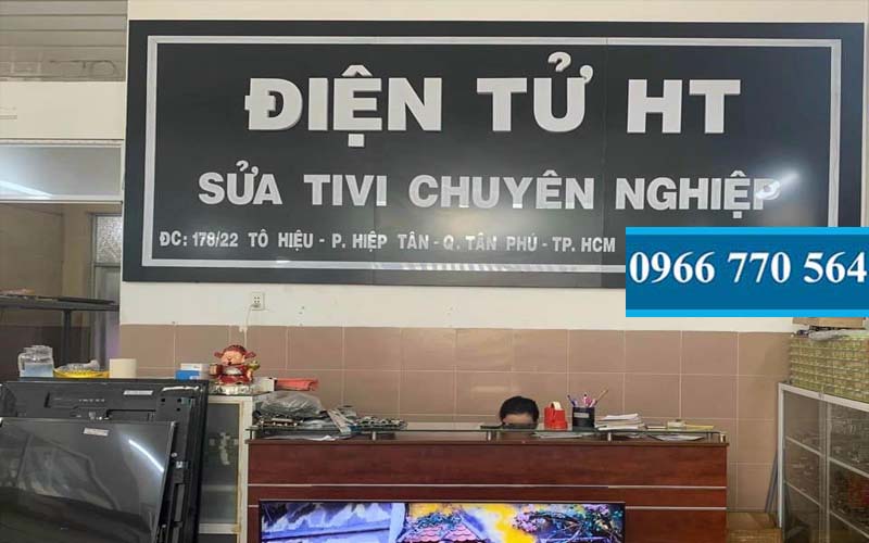 Thay màn hình tivi tại Tân Phú - Điện Tử HT_NK