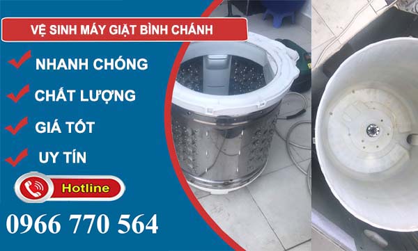 dịch vụ vệ sinh máy giặt bình chánh