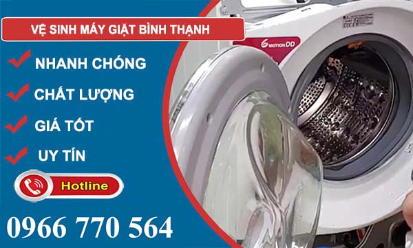 dịch vụ vệ sinh máy giặt bình thạnh