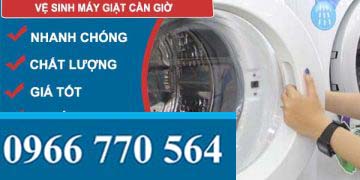 dịch vụ vệ sinh máy giặt cần giờ