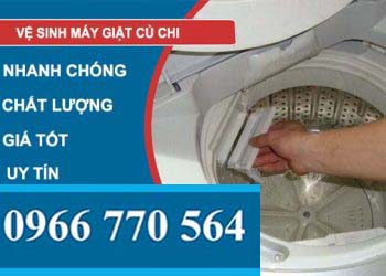 dịch vụ vệ sinh máy giặt củ chi