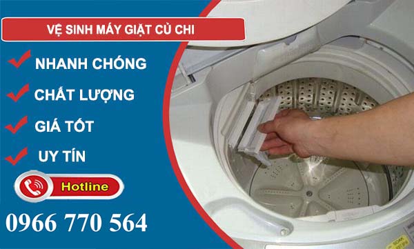 dịch vụ vệ sinh máy giặt củ chi