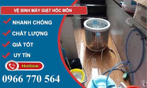 dịch vụ vệ sinh máy giặt hóc môn