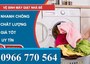 dịch vụ vệ sinh máy giặt nhà bè