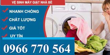 dịch vụ vệ sinh máy giặt nhà bè