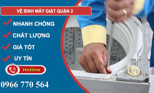 dịch vụ vệ sinh máy giặt quận 2