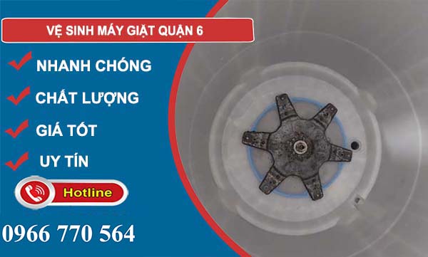 dịch vụ vệ sinh máy giặt quận 6