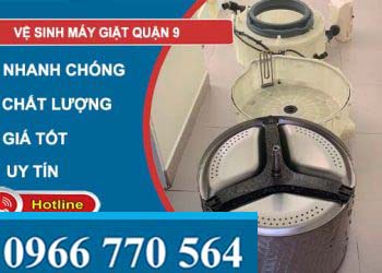 dịch vụ vệ sinh máy giặt quận 9