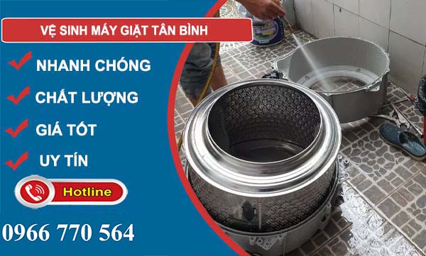 dịch vụ vệ sinh máy giặt tân bình