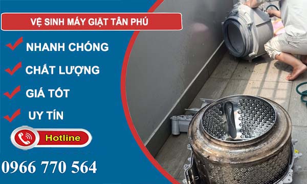 dịch vụ vệ sinh máy giặt tân phú