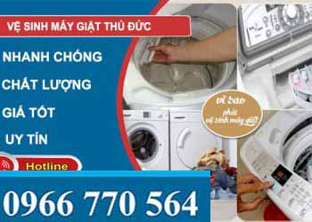 dịch vụ vệ sinh máy giặt thủ đức