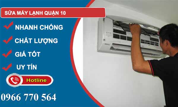 Sửa máy lạnh Quận 10