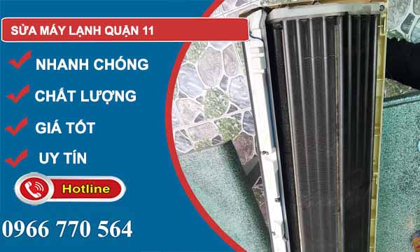 Sửa máy lạnh Quận 11 giá rẻ