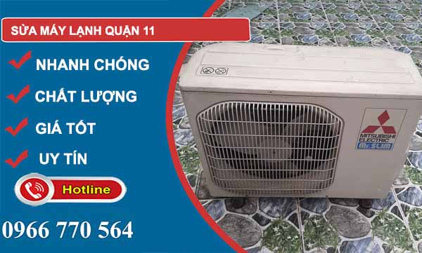 Sửa máy lạnh Quận 11