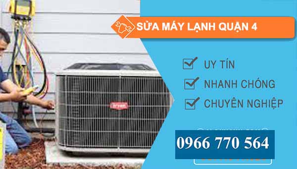 Sửa máy lạnh Quận 4 giá rẻ