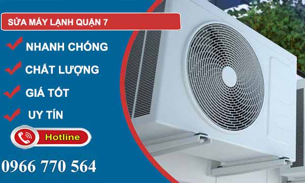 Sửa máy lạnh Quận 7