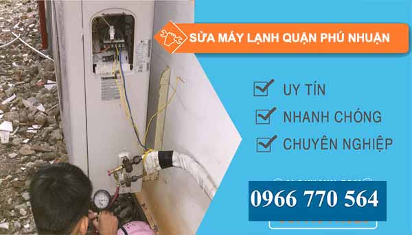 Sửa máy lạnh Quận Phú Nhuận