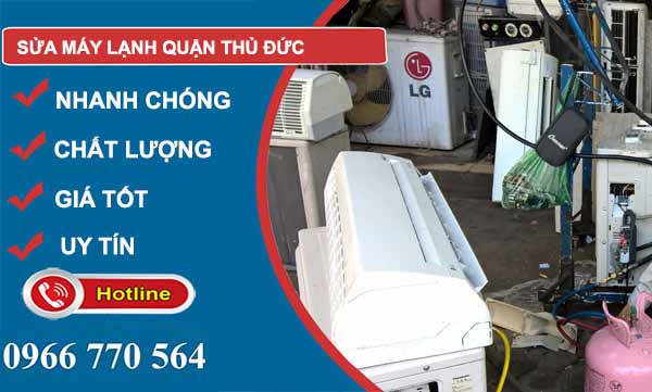 Sửa máy lạnh Quận Thủ Đức giá rẻ