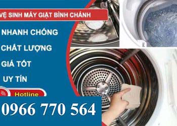 thợ vệ sinh máy giặt bình chánh