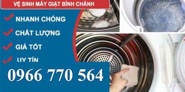 thợ vệ sinh máy giặt bình chánh