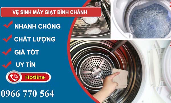 thợ vệ sinh máy giặt bình chánh