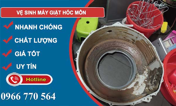 thợ vệ sinh máy giặt hóc môn