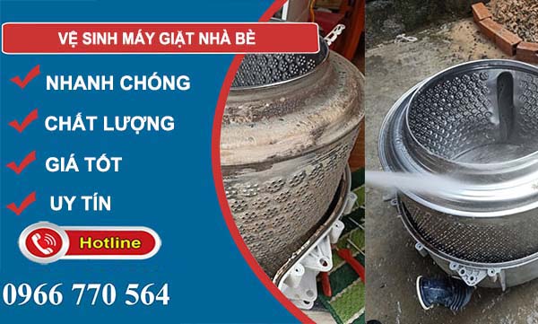 thợ vệ sinh máy giặt nhà bè