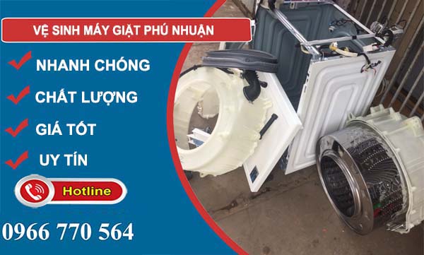 thợ vệ sinh máy giặt phú nhuận