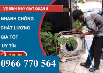 thợ vệ sinh máy giặt quận 5