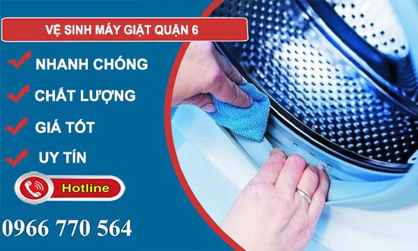 thợ vệ sinh máy giặt quận 6