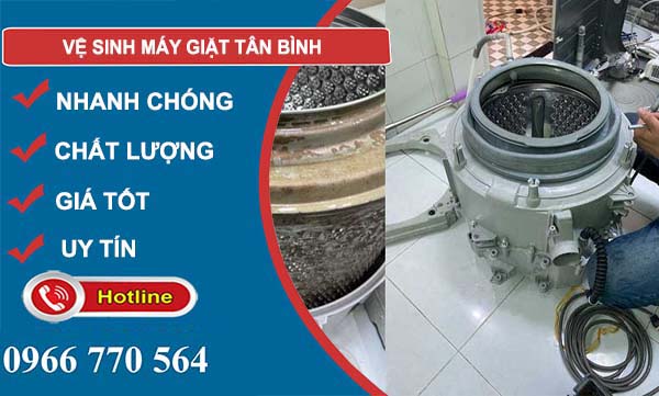 thợ vệ sinh máy giặt tân bình