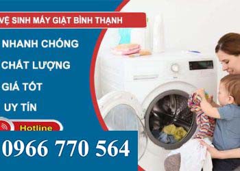 vệ sinh máy giặt bình thạnh