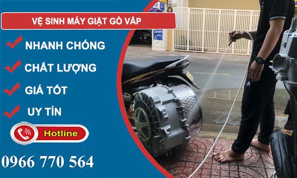 vệ sinh máy giặt gò vấp