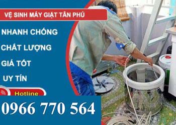 vệ sinh máy giặt tân phú