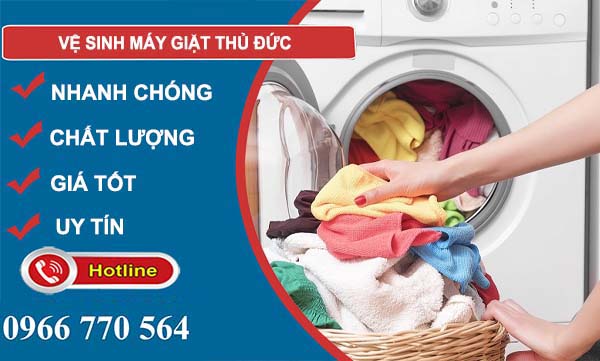 vệ sinh máy giặt thủ đức