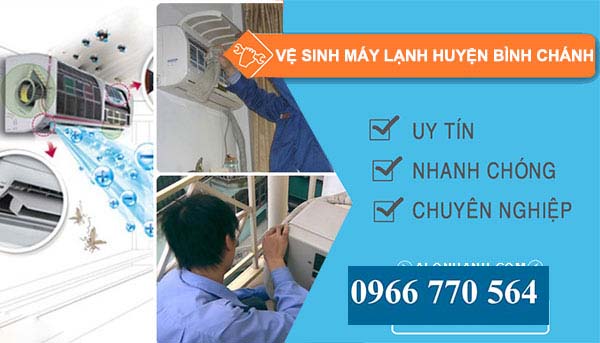 Vệ sinh máy lạnh Huyện Bình Chánh uy tín