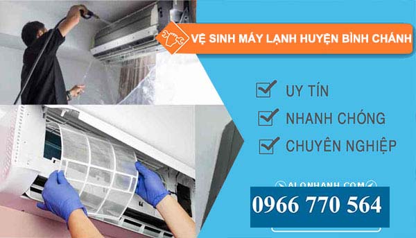 Vệ sinh máy lạnh Huyện Bình Chánh