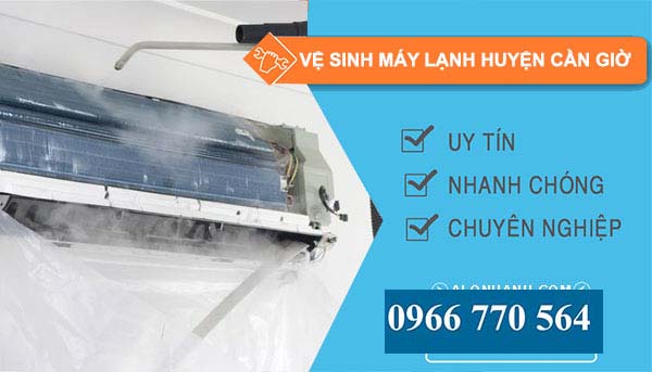 Vệ sinh máy lạnh Huyện Cần Giờ uy tín