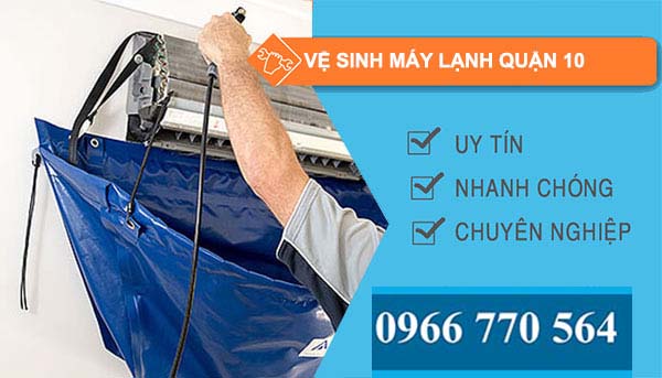 Vệ sinh máy lạnh Quận 10