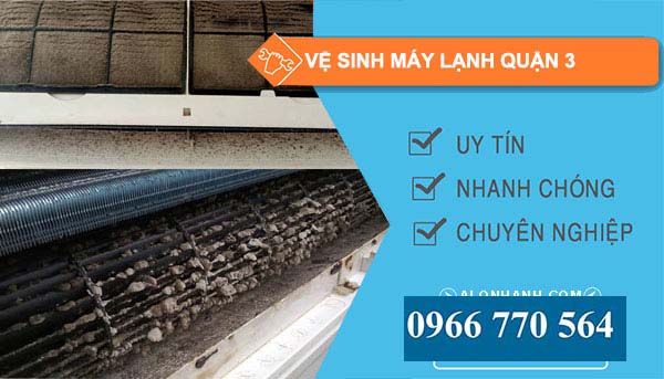 Vệ sinh máy lạnh Quận 3