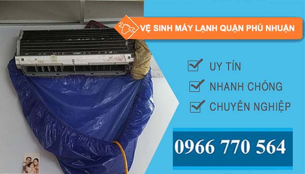 Vệ sinh máy lạnh Quận Phú Nhuận