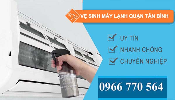 vệ sinh máy lạnh Quận Tân Bình giá rẻ